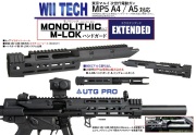 WIITECH VFC MP5SD GBB用B&T 3xNARタイプ20mmレールハンドガード