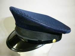 バス運転手制帽 紺色 夏用 半田帽子