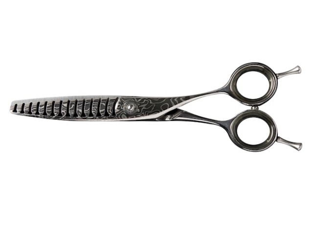 天洋 ダマスカス両刃セニングW50(TENYO 大理/カット率40～50％) ハサミ