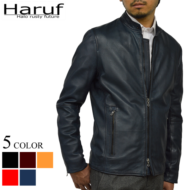 本革 革ジャン ライダースジャケット レザージャケット メンズ