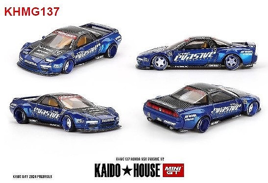 MINI GT 1/64 ホンダ NSX Evasive V2(左ハンドル)