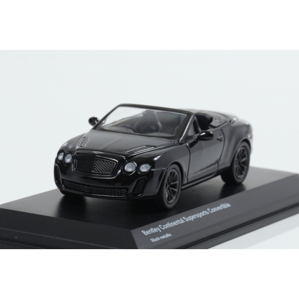 Kyosho】 1/64 Bentley Continental Supersports Convertible Black