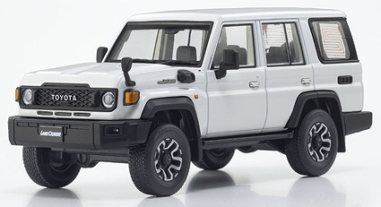 Kyosho 1/43 トヨタ ランドクルーザー 70 (スーパーホワイト II)