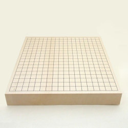 木製囲碁盤 本榧に次ぐ ヒバ2寸 卓上接合碁盤 竹 碁盤、碁石、囲碁