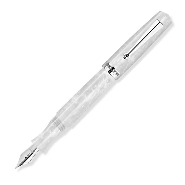 デルタ インテーザ ホワイト シルバートリム 万年筆 Delta Intesa