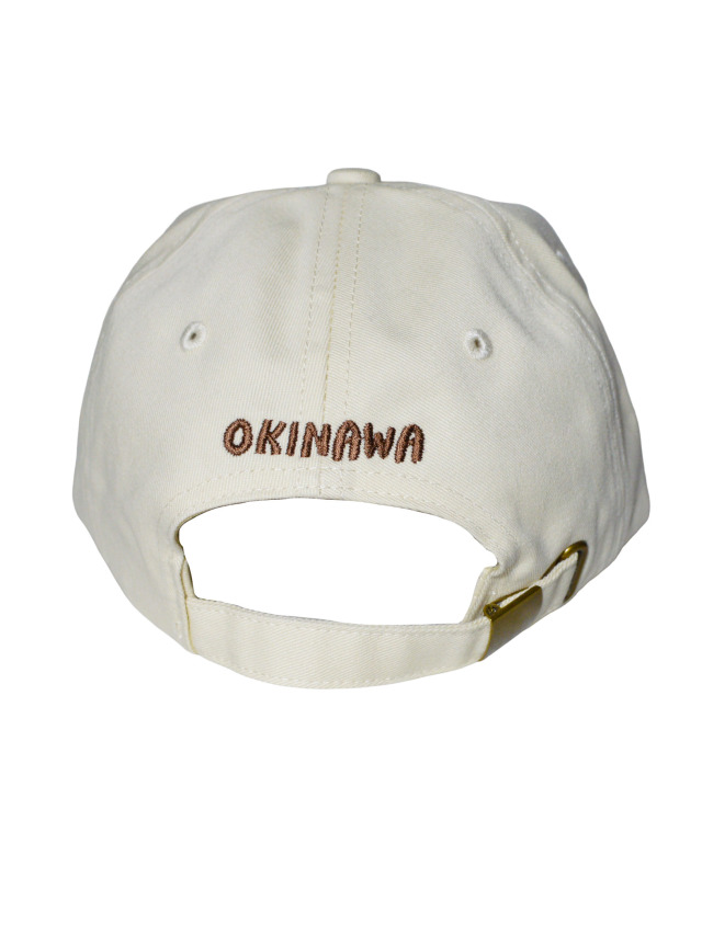 帽子》639C アイルのロゴマークの刺繍キャップ