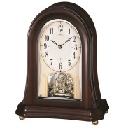 アールヌーボー調の木象嵌が華を添えます！セイコー置時計エンブレム