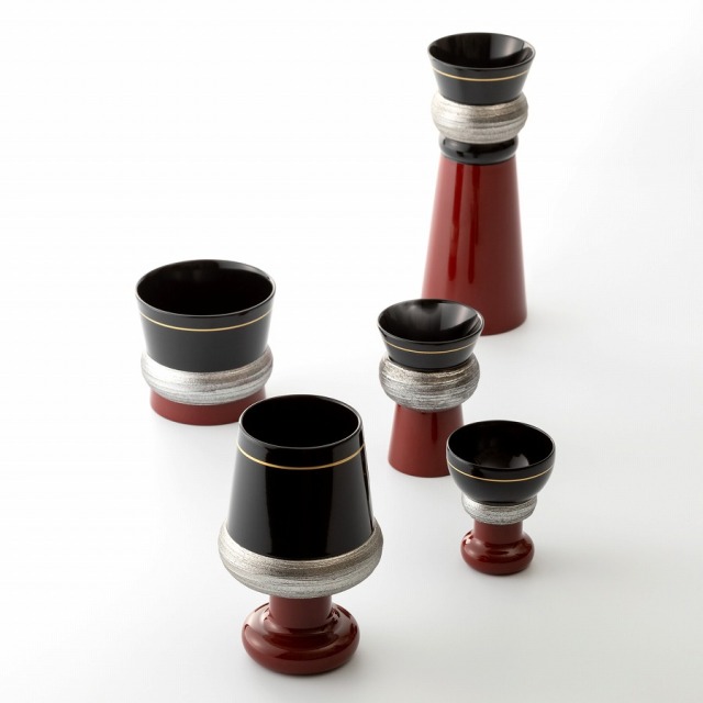 IKKON 酒カップ | 木製の盃 漆塗り isukeブランド 漆器の井助
