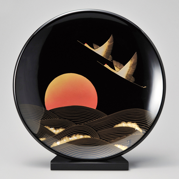 パネル 金富士 漆額 アートパネル インテリア 12-14204 漆器の井助