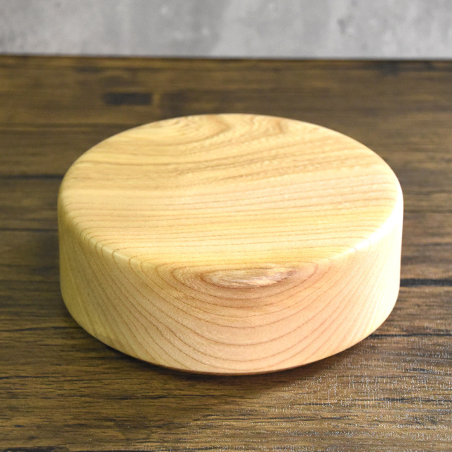 木製丸ランチボックス 木の弁当箱 漆器の井助