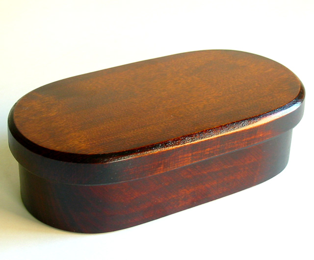 うるし小判弁当箱 木製 漆塗り 木のランチボックス（製造中止） 漆器の井助