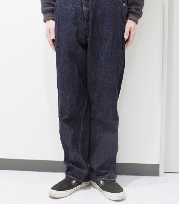 WAREHOUSE ウエアハウス 13.5ozデニム|ビブオーバーオール『NO.1 DENIM