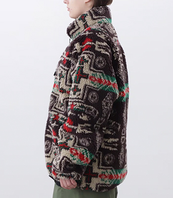 MANASTASH マナスタッシュ フリース|ゴリラジャケット|チマヨ柄