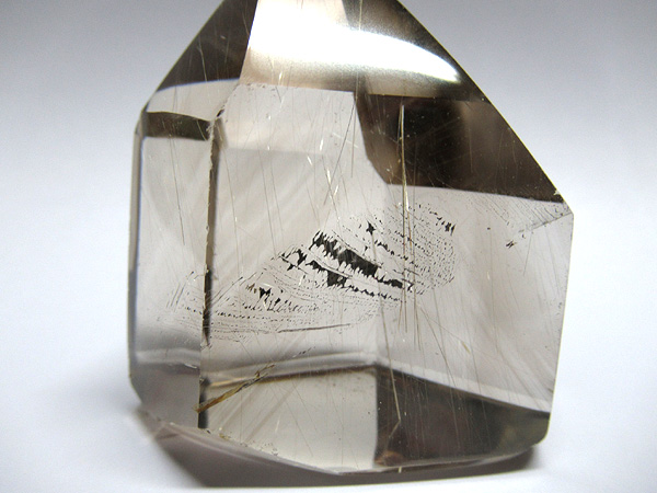 高品質 ルチル ナチュラルスモーキーシトリンクォーツ 水晶ポイント