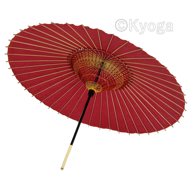 和傘・野点傘専門店 恭雅】蛇の目傘 無地 黒 別注品