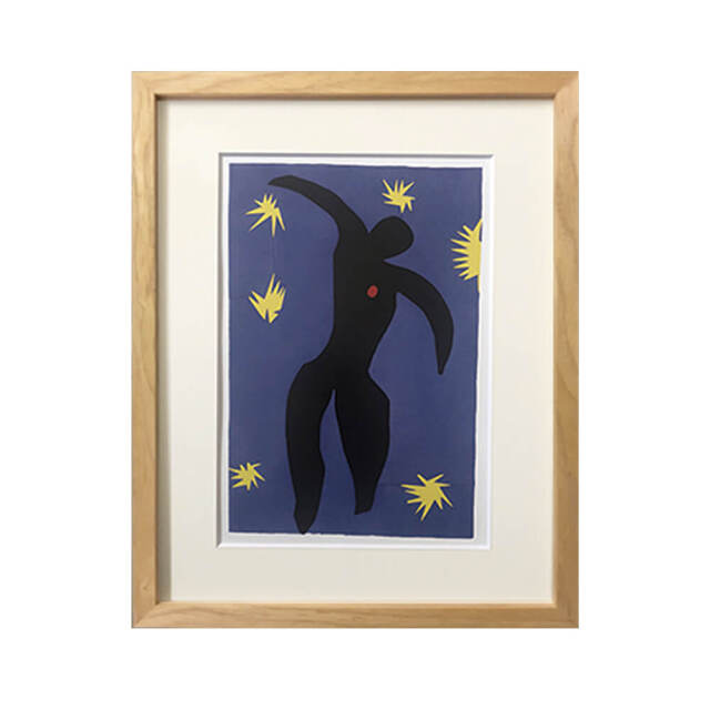 Henri Matisse（アンリ マティス） Icarus from Jazz 1947 アート