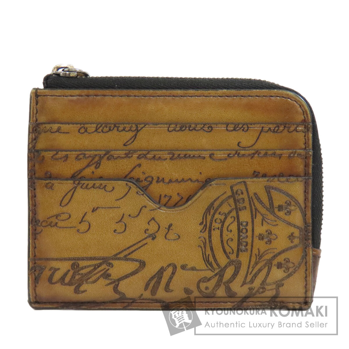 Berluti ベルルッティ カリグラフィ コインケース レザー レディース
