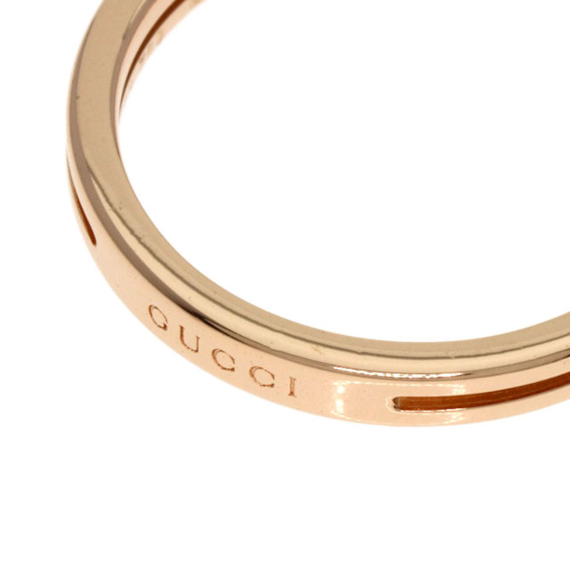 GUCCI グッチ インフィニティ #7 リング・指輪 K18ピンクゴールド