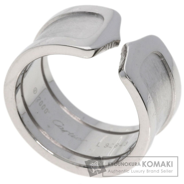 CARTIER カルティエ C2リング #53 リング・指輪 K18ホワイトゴールド