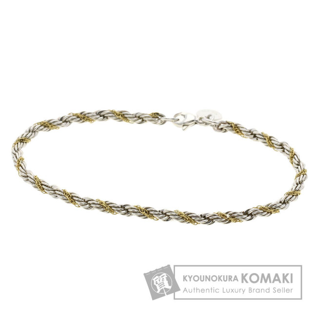 TIFFANY&Co. ティファニー ツイスト ロープ ブレスレット シルバー