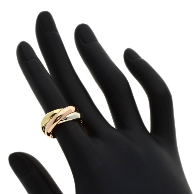 CARTIER カルティエ トリニティ #47 リング・指輪 K18イエローゴールド