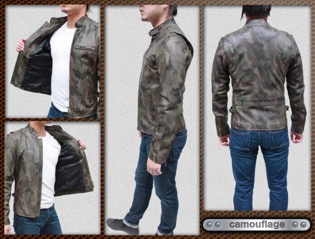 AVIREX(アヴィレックス) メンズ ライダースジャケット シングル レザー