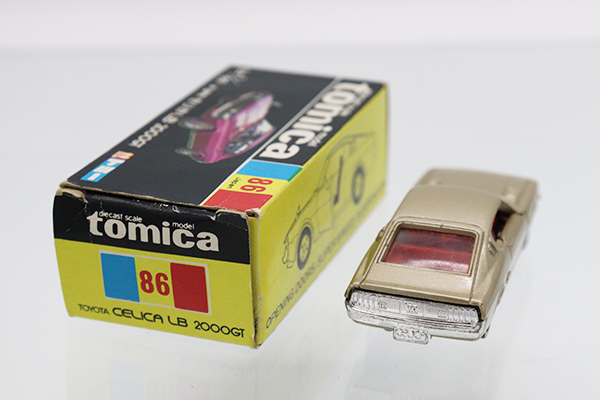 ミニカーショップ ケンボックス トミカ 黒箱☆86☆トヨタセリカ LB