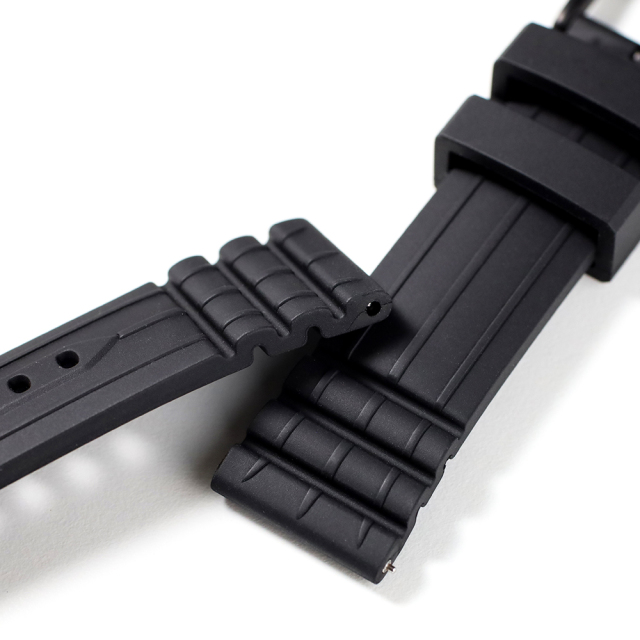 JSDF 幅22mm コンバットラバーベルト（ブラック） ／ 22mm JSDF Rubber