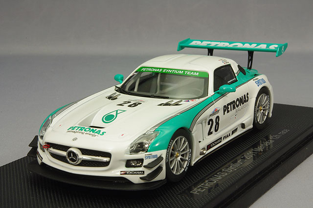 エブロ 1/43 ペトロナス シンティアム SLS AMG GT3 2012 スーパー耐久