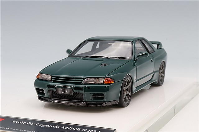 アイドロン 1/43 マインズ スカイライン GT-R (BNR32) N1 ホワイト/BBS