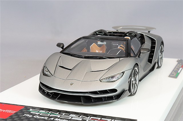 アイドロン 1/43 ランボルギーニ ムルシエラゴ LP670-4 SV 2009 グリ