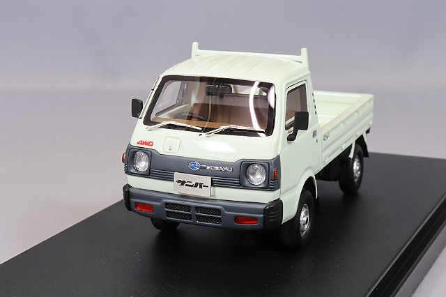 ハイストーリー 1/43 スバル サンバー 4WD (1980) シグナルイエロー