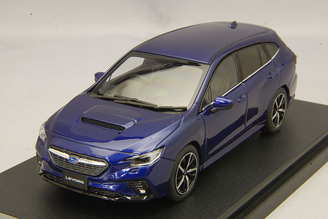 ハイストーリー 1/43 スバル BRZ S (2021) サファイアブルーパール