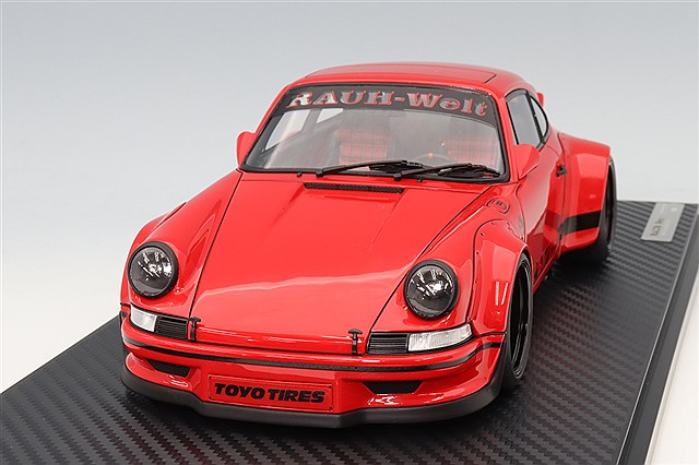 イグニッションモデル 1/18 RWB 993 パープルメタリック/WORKマイ