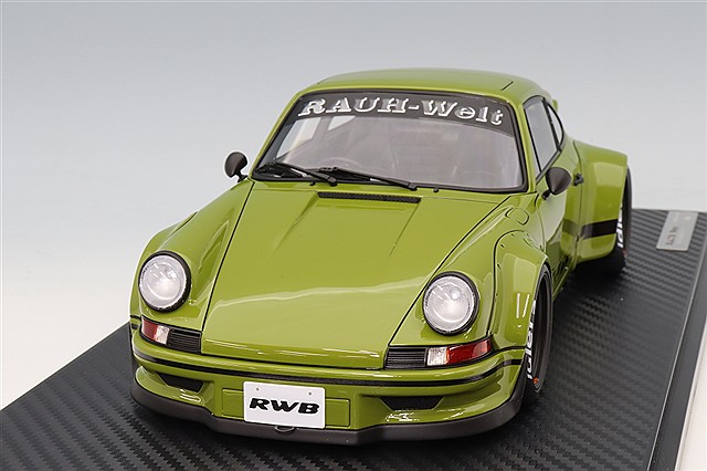 イグニッションモデル 1/18 RWB 930 マットホワイト/WORKマイスターS1