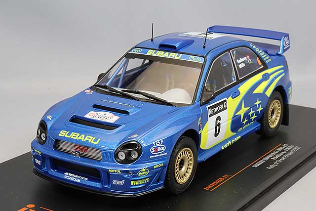 イクソ 1/24 スバル インプレッサ S7 WRC 2001 グレートブリテン