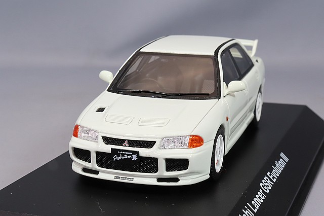 京商 1/43 三菱 ランサー エボリューション IX MR ホワイト