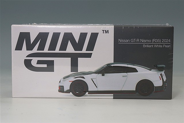 TSM ミニGT 1/64 日産 GT-R ニスモ 2024 ニスモステルスグレー 右ハンドル