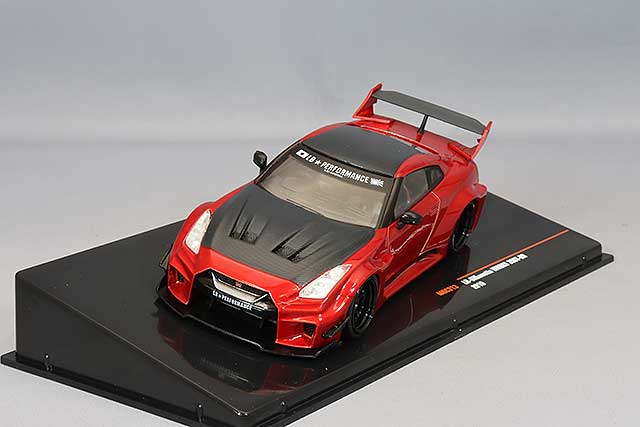 Tarmac 1/43 LB-WORKS 日産 GT-R R35 タイプ2 ミッドナイトパープル