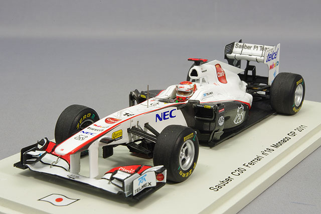 海外並行品 スパーク 1/43 ザウバー C30 2011 F1 中国GP #16 小林可夢偉