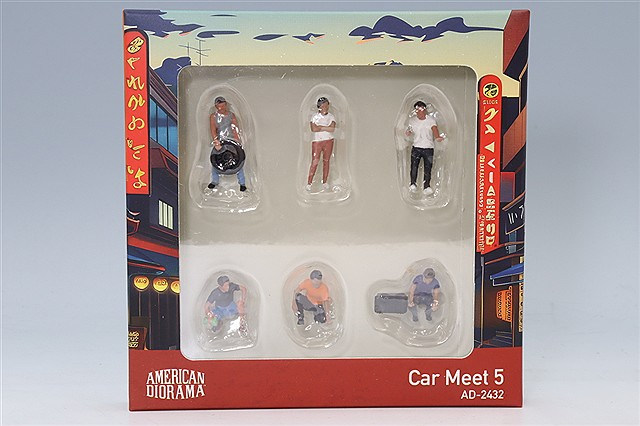 アメリカンジオラマ 1/64 フィギュア インフルエンサーズ 6体セット