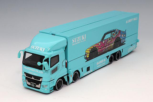 Tarmac 1/64 三菱 FUSO スーパーグレート コカ・コーラ サンタ トラック