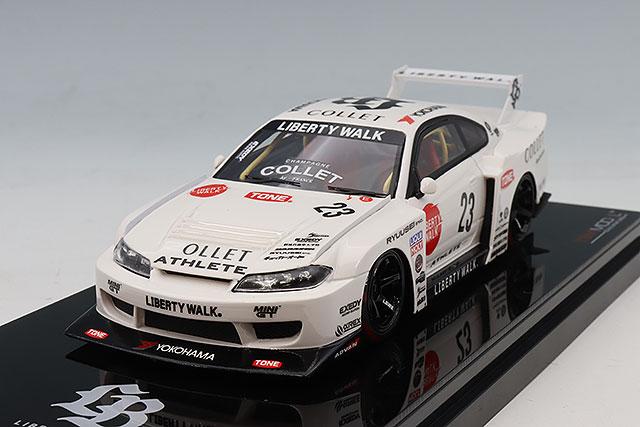 TSM ミニGT 1/64 日産 LB-スーパーシルエット シルビア S15 2024 LBWK