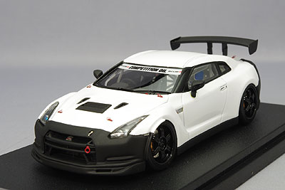 hpi 1/43 日産 GT-R R35 ニスモ テストカー 2009 富士 ,レジン製,