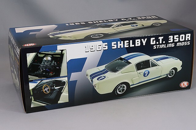 ACME 1/18 1966 シェルビー GT350 #7 S.モス