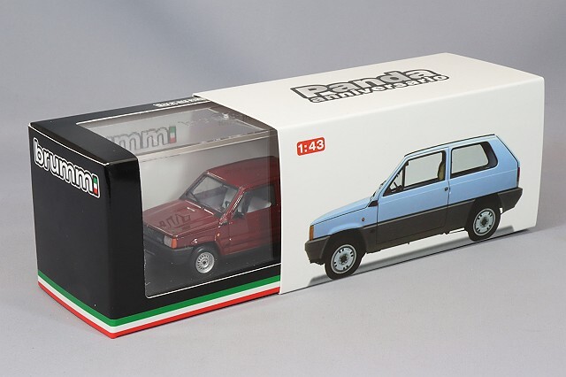 ブルム 1/43 フィアット パンダ 750L 1986 ガランサレッド