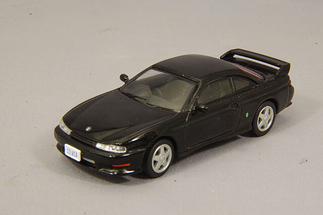 ダイキャストマスター 1/64 日産 シルビア S14 ブラック 右ハンドル