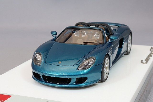 アイドロン 1/43 ポルシェ カレラ GT 2004 ターコイズグリーンメタリック