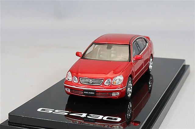 ホビージャパン 1/64 レクサス GS430 レッドパール