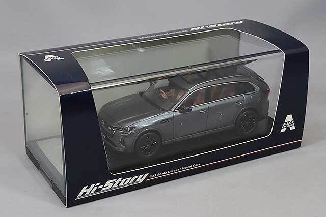 ハイストーリー 1/43 マツダ CX-80 2024 マシーングレープレミアム